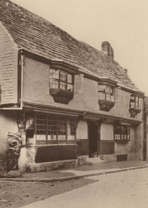 Star Inn, Alfriston, Sussex (s/h-bilde) av William Galsworthy Davie