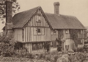 Strean Farm, Sedlescombe, Sussex (s/h-bilde) av William Galsworthy Davie