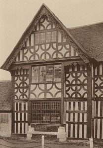 «Midthuset», Mayfield, Sussex, datert 1575 (s/h-foto) av William Galsworthy Davie