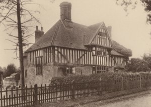 Barlindgård, nær Beckley og Northiam, Sussex (s/h-bilde) av William Galsworthy Davie