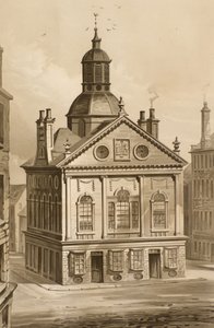 Uten tittel [Trades Hall, High Street, Dundee] (etsing) av William Gibb
