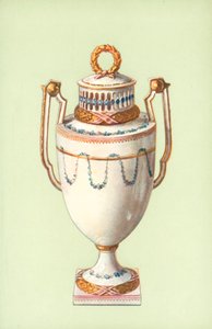 Vase, Meissen, Marcolini-perioden (litho-farge)
