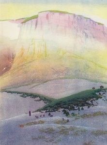 The Last Glean, Corsica (farge litho)
