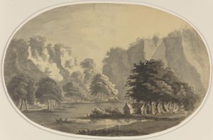 Utsikt over Ullswater av William Gilpin