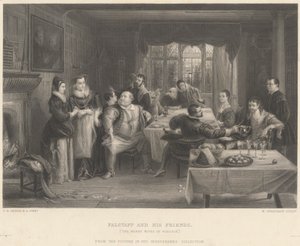 Falstaff og vennene hans av William Greatbach