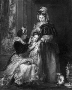 Den første øreringen, 1849.