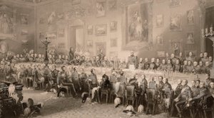 Waterloo-banketten i Aspley House 18. juni 1836.