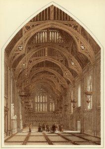 Guildhall interiør, City of London, 1886
