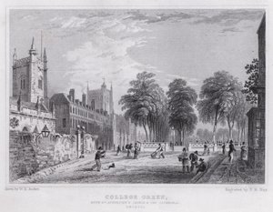College Green, med St Augustine