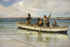 Hauling in the Catch, 1884