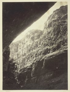 Canon of Kanab Wash, Colorado River, Looking South, 1872.