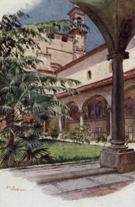 Chiostro Di S Marco, Firenze (farge litho)