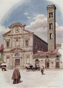 Allehelgensdag, Firenze (farge litho)