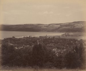 Seneca Lake og Watkins av William H. Rau