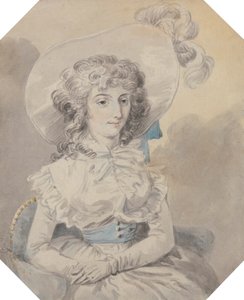 Frøken Charlotte Sandby av William Hamilton