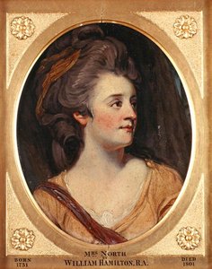 Mrs North (olje på lerret) av William Hamilton