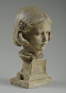 Byste av Elfrida Thornycroft, 1909