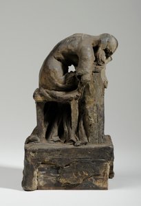 Maquette for the Figure of Grief (plasticine) (se også 440343)