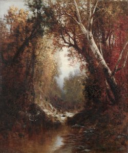 Høstscene i Adirondacks av William Hart