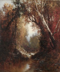 Høstscene i Adirondacks, 1877.