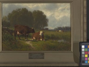Landskap (olje på lerret)