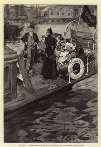 Båttur på Themsen av William Hatherell