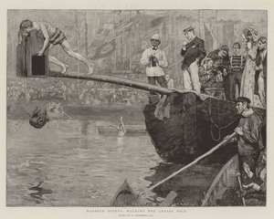 Harbour Sports, Walking the Greasy Pole av William Hatherell