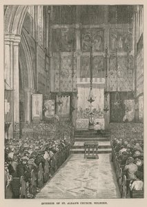 Interiør av St Alban