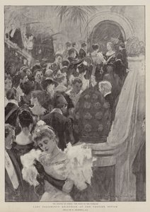 Lady Salisburys mottakelse ved utenrikskontoret av William Hatherell
