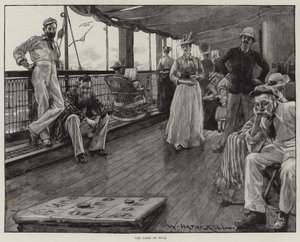 Livet til sjøs på en australsk rutebåt av William Hatherell