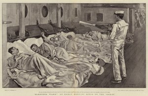 Sleepers, Wake!, en scene tidlig om morgenen på Ophir