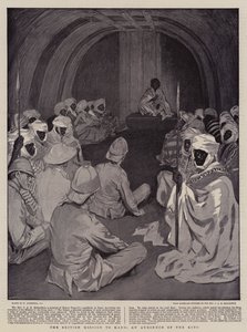 The British Mission to Kano, An Audience of the King