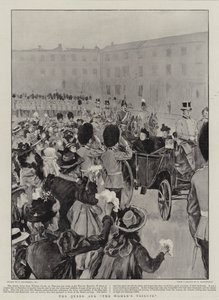 Dronningen og kvinnenes hyllest av William Hatherell