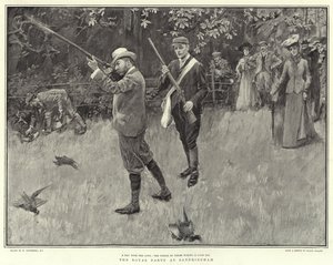 Royal Party på Sandringham av William Hatherell