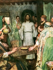Så kom Jesus og sto midt iblant dem av William Hatherell