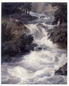 Foss ved Ambleside, sett gjennom et vindu, 1807