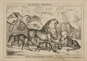 Royal Zoological Garden, publisert 15. desember av William Heath