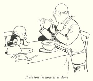 En leksjon i hvordan det gjøres (litho) av William Heath Robinson