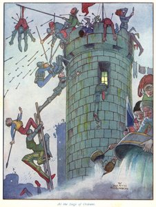 Ved beleiringen av Orleans av William Heath Robinson
