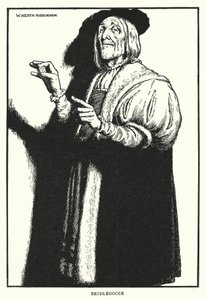Bridlegoose (litho) av William Heath Robinson