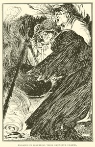 Engasjert i å forberede deres fryktelige sjarm av William Heath Robinson
