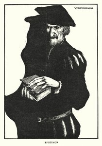 Epistemon (litho) av William Heath Robinson