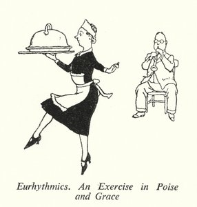 Eurhythmics, An Exercise in Poise and Grace (litho)