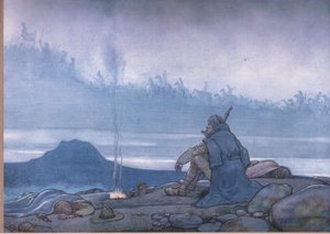 Følg etter-følge etter-for innhøstingen er sydd av William Heath Robinson