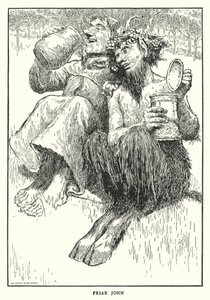 Friar John (litho) av William Heath Robinson