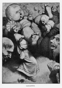 Gargantua (litho) av William Heath Robinson