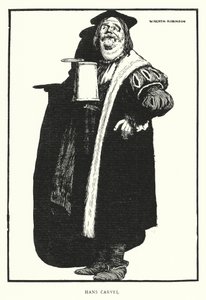 Hans Carvel (bilder) av William Heath Robinson