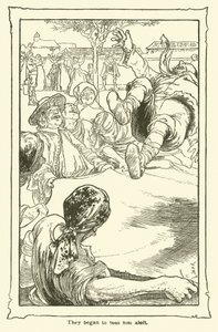 Illustrasjon for Don Quixote (litho) av William Heath Robinson