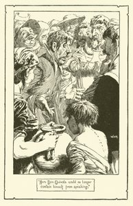 Illustrasjon for Don Quixote (litho) av William Heath Robinson