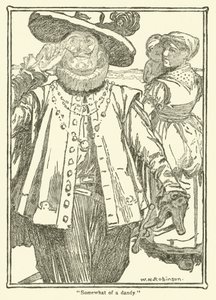 Illustrasjon for Don Quixote (litho) av William Heath Robinson